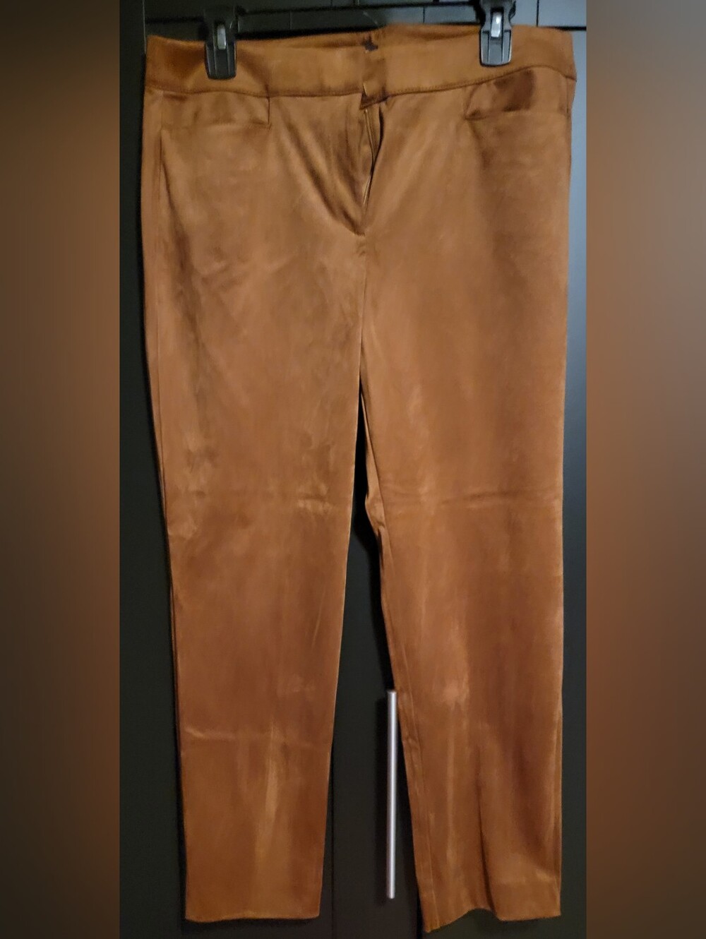 LOFT Faux Suede Pant size 8